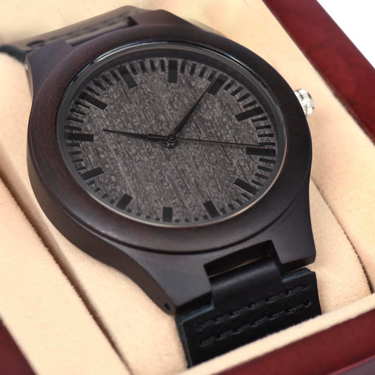 Ethereal Timeless Sandalwood Luxury Watch